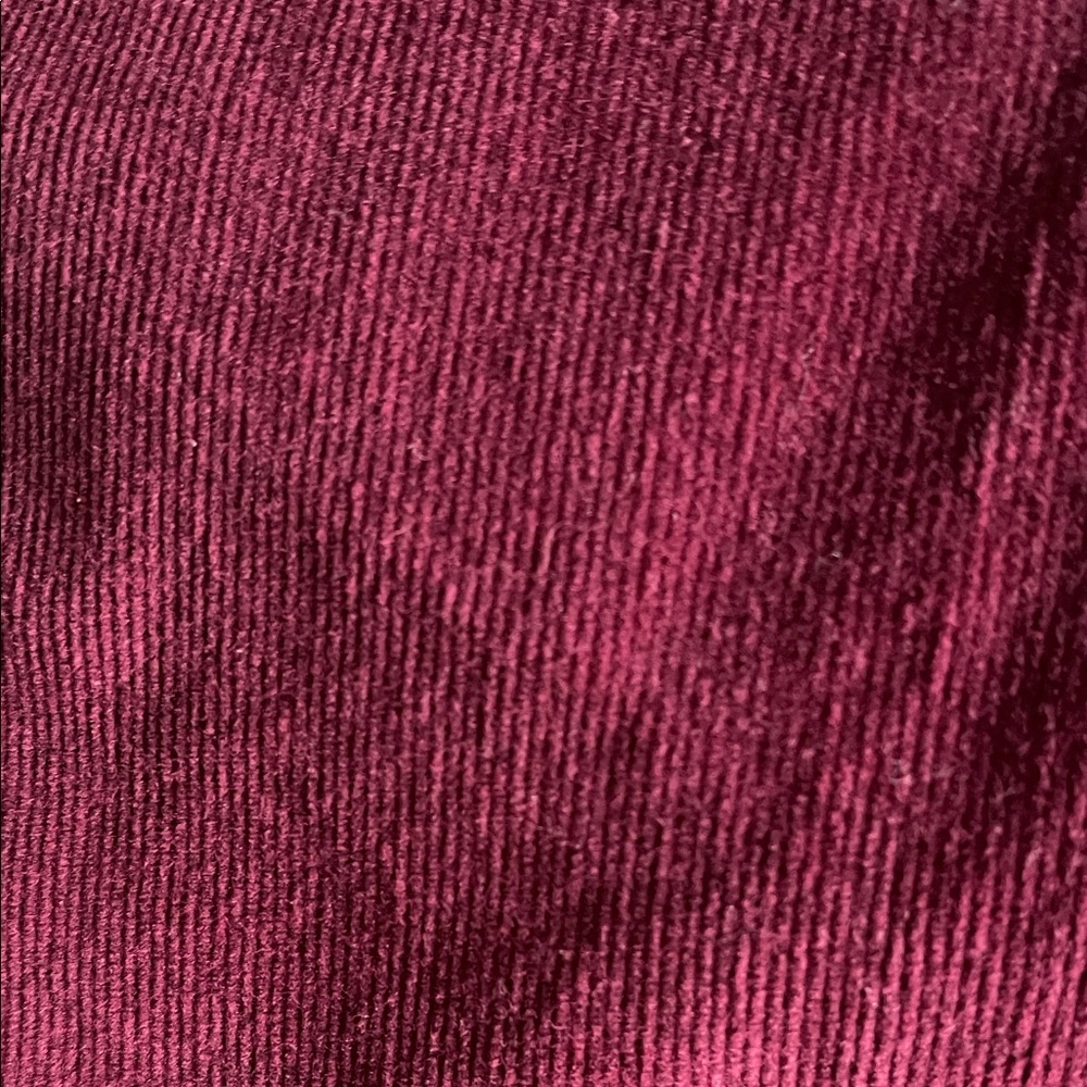 Cat & Jack girls slim burgundy cords SZ 7 - Picture 4 of 5